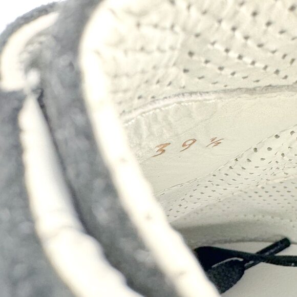 Christian Louboutin My K Low Top Sneakers Size 39.5 US 9.5 Black Blue Suede - Picture 14 of 14